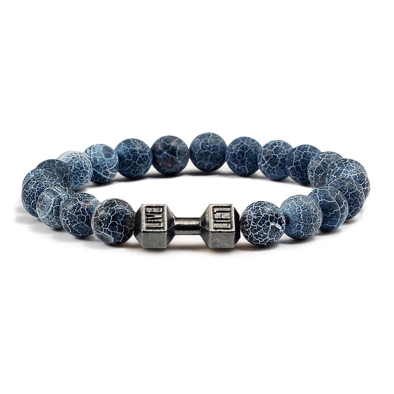 Pulsera de Piedras Volcánicas