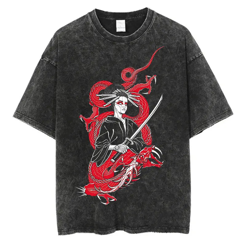 Scarlet Dragon Warrior T-Shirt