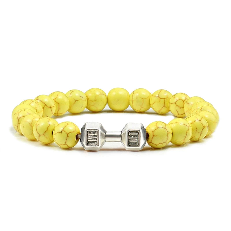 Pulsera de Piedras Volcánicas