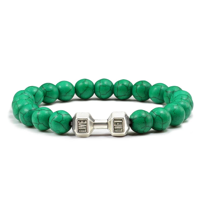 Pulsera de Piedras Volcánicas