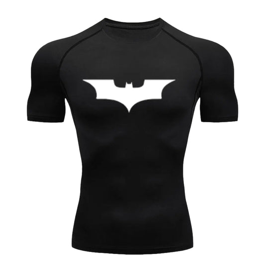 Camiseta de compresión Batman de manga corta