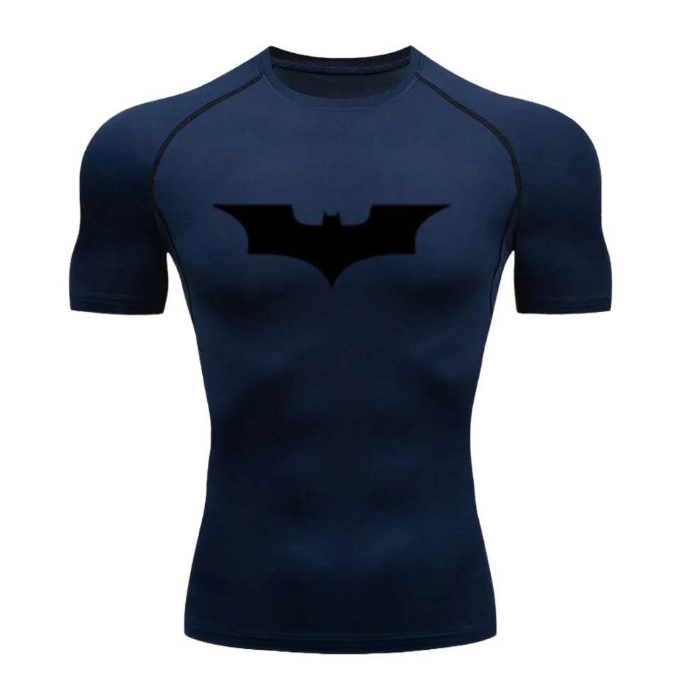 Short-Sleeve Batman Compression Shirt