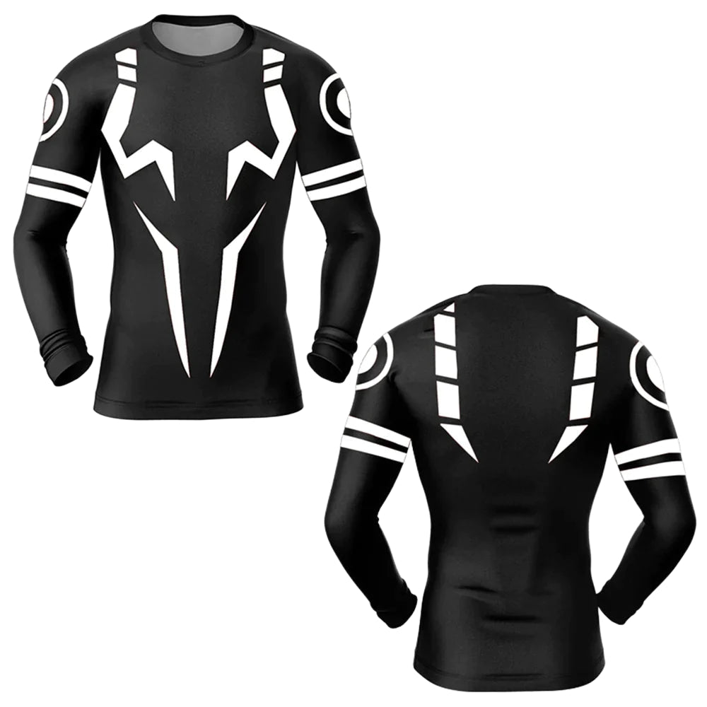 Sukuna Long-Sleeve Compression T-Shirt