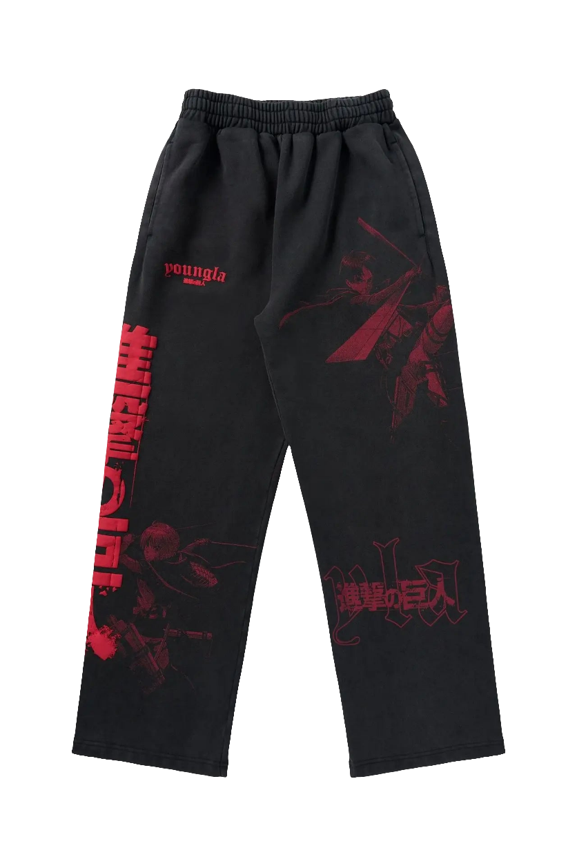 YoungLA Joggers Inspired By Attack On Titan.