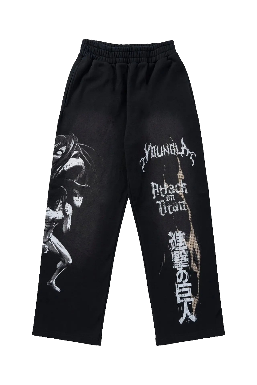 YoungLA Joggers Inspired By Attack On Titan.