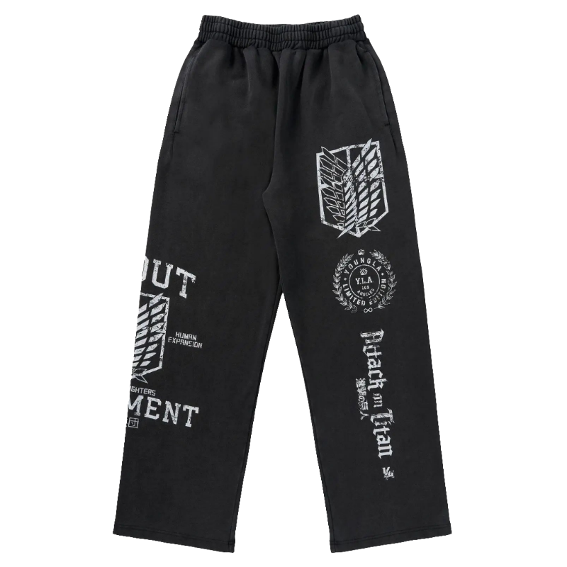 YoungLA Joggers Inspired By Attack On Titan.