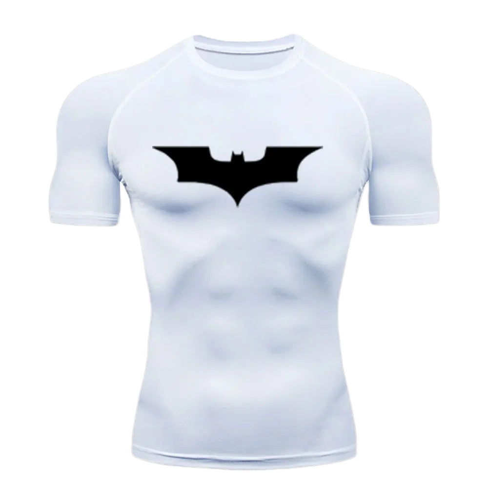 Short-Sleeve Batman Compression Shirt